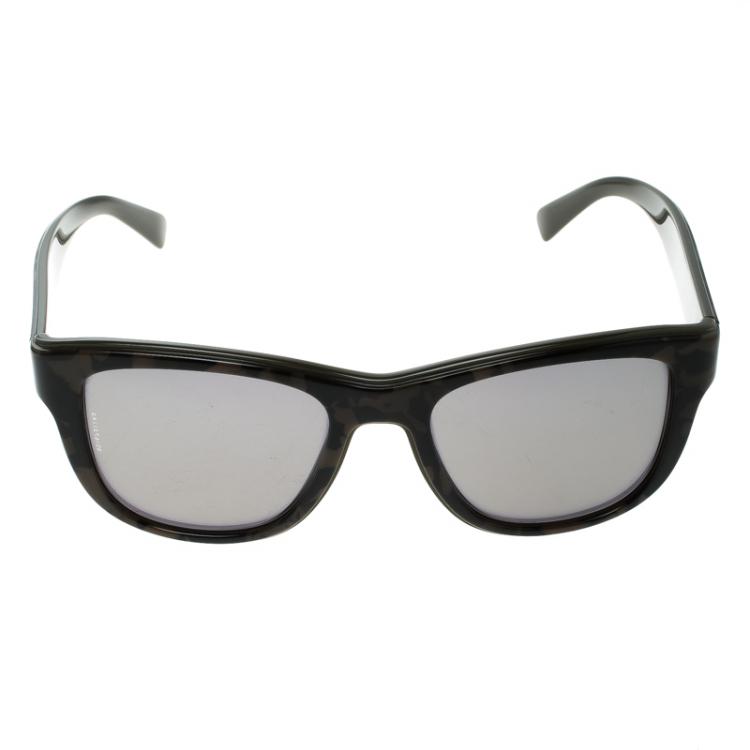 Pre Owned Dolce and Gabbana Black/Gold Mirrored DG4284 Wayfarer Sunglasses 
