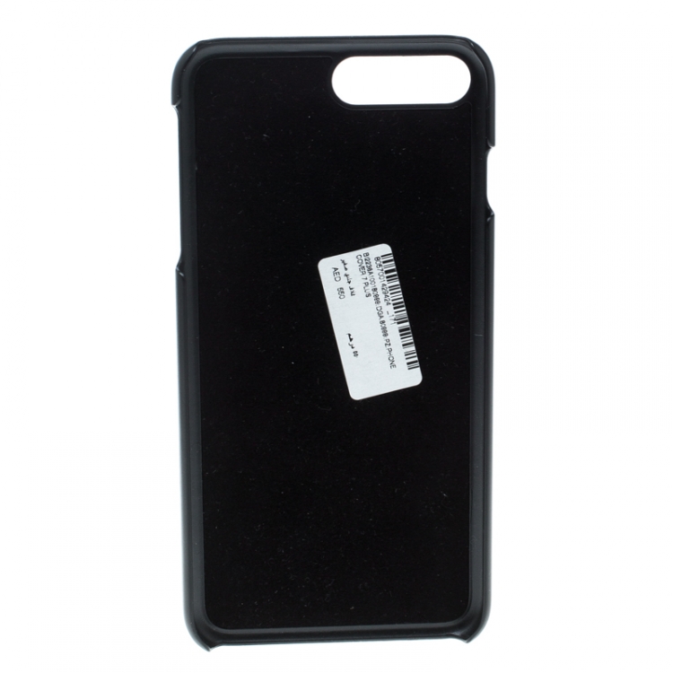 Pre Owned Dolce & Gabbana Black Leather IPhone 7+ Case