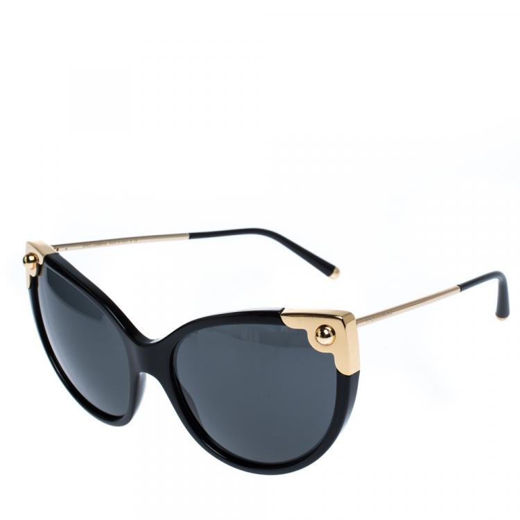 Pre Owned Dolce & Gabbana Grey/Black DG4337 Sunglasses