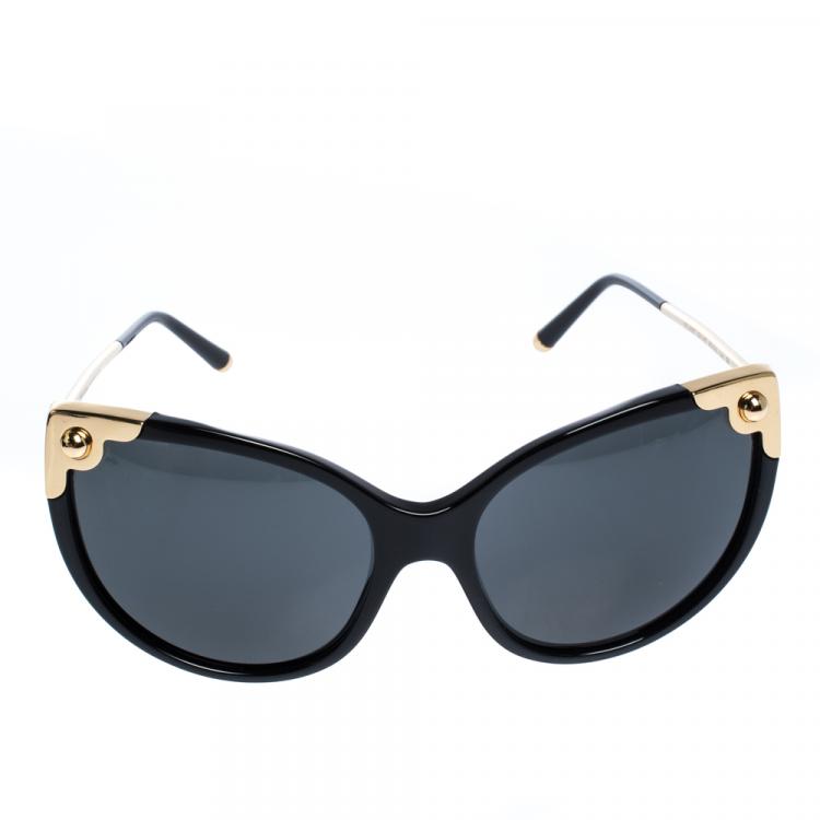 Pre Owned Dolce & Gabbana Grey/Black DG4337 Sunglasses