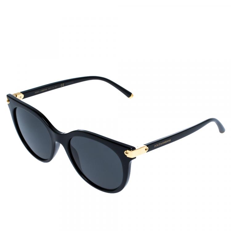 Pre Owned Dolce & Gabbana Grey/Black DG6117 Sunglasses