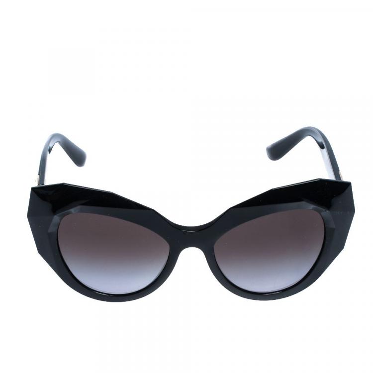 مملوكة مسبقًا Dolce & Gabbana Grey Gradient/Black DG6122 Sunglasses