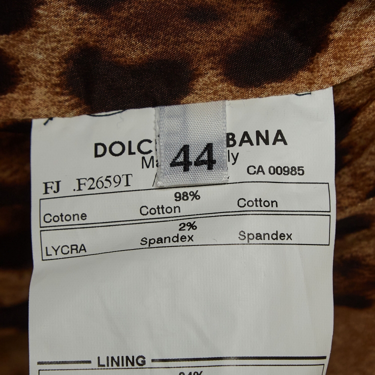 Pre Owned Dolce & Gabbana Black Velvet Single Breasted Blazer M