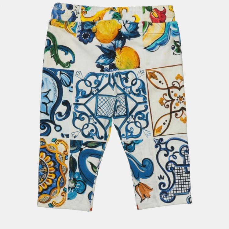 Pre Owned Dolce & Gabbana Cotton Pants 9