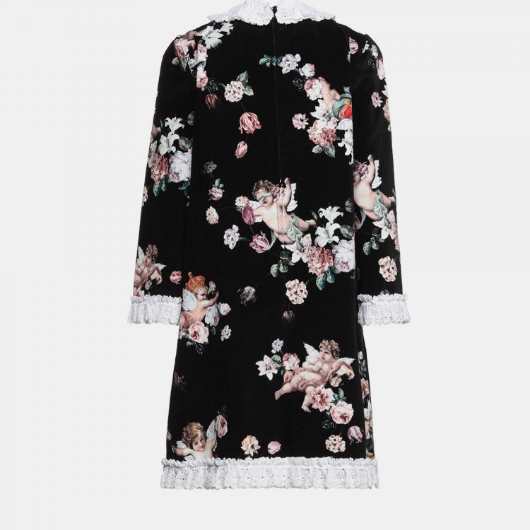 Pre Owned Dolce & Gabbana Cotton Mini dresses 38