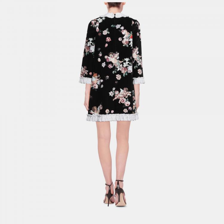 Pre Owned Dolce & Gabbana Cotton Mini dresses 38
