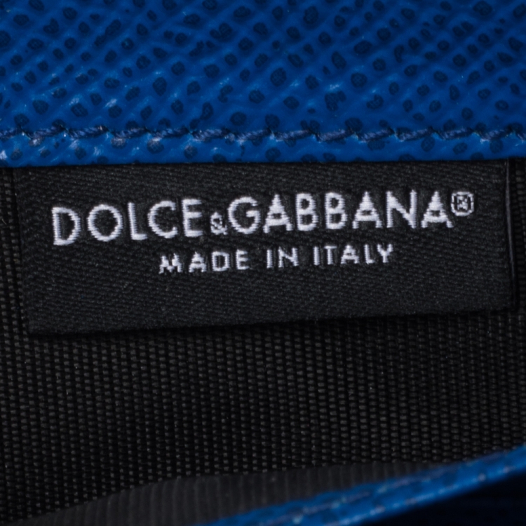 Pre Owned Dolce & Gabbana Multicolor Majolica Printed Leather Zip Around Wallet