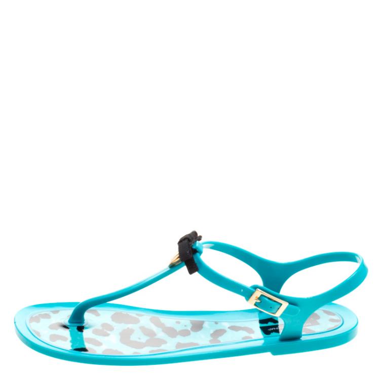 Dolce and shop gabbana jelly sandals