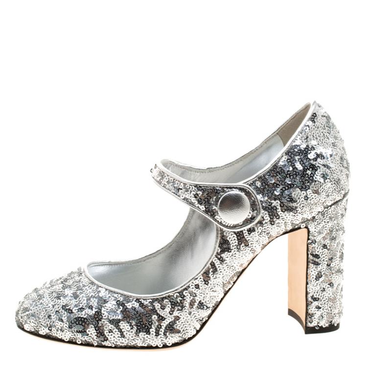 sequin mary jane shoes