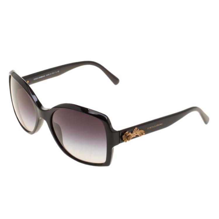 Pre Owned Dolce and Gabbana DG4168 Square Sunglasses 