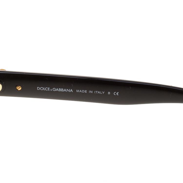 Pre Owned Dolce and Gabbana DG4168 Square Sunglasses 