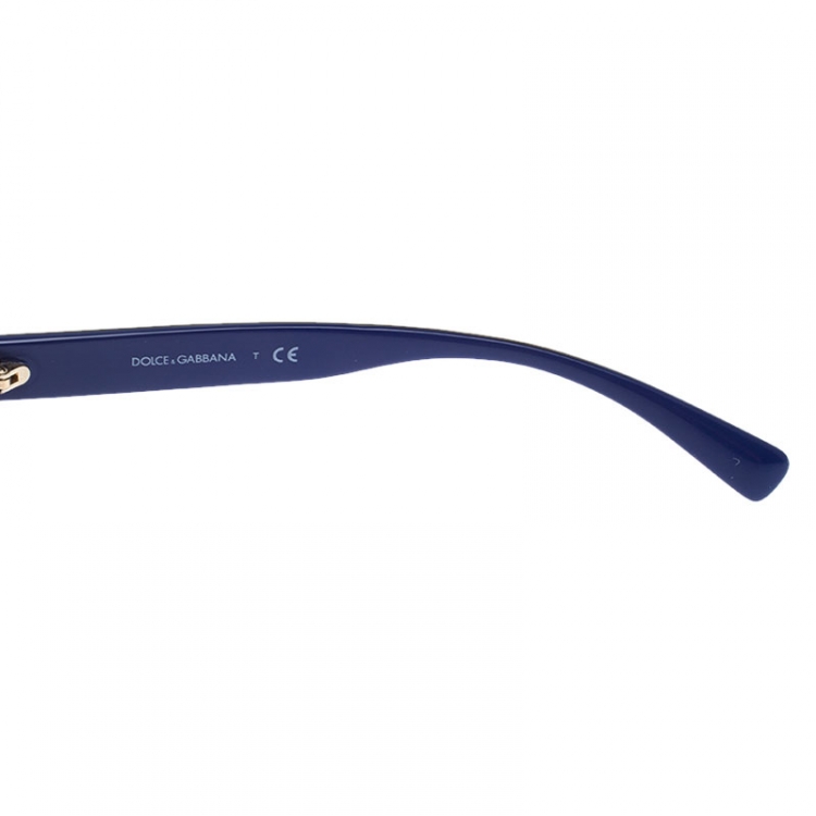 Pre Owned Dolce and Gabbana Bicolor/Bronze Mirrored DG 4272 Wayfarer Sunglasses