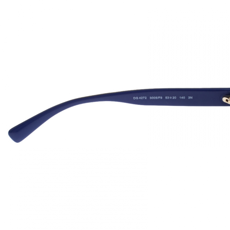 Pre Owned Dolce and Gabbana Bicolor/Bronze Mirrored DG 4272 Wayfarer Sunglasses