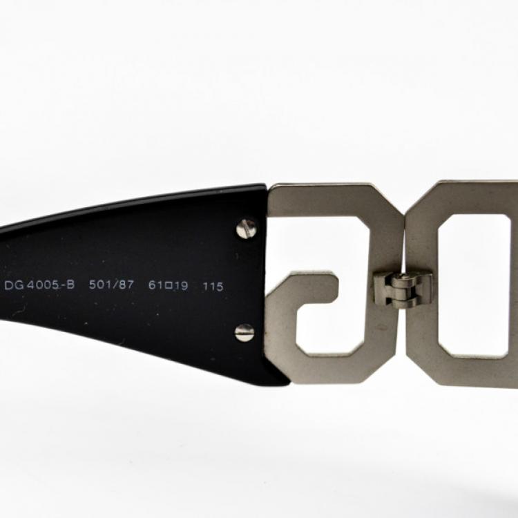 Pre Owned Dolce and Gabbana Black DG 4005B Women Sunglasses