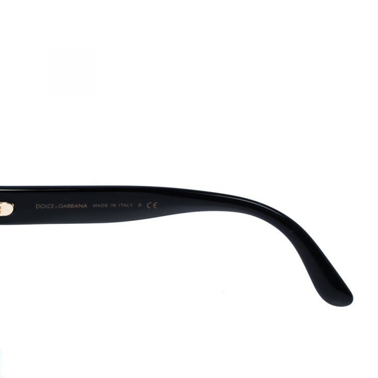 Pre Owned Dolce & Gabbana Black/ Grey Gradient DG 4286 Square Sunglasses