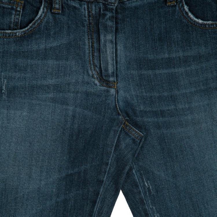 Pre Owned Dolce and Gabbana Low Rise Jeans M