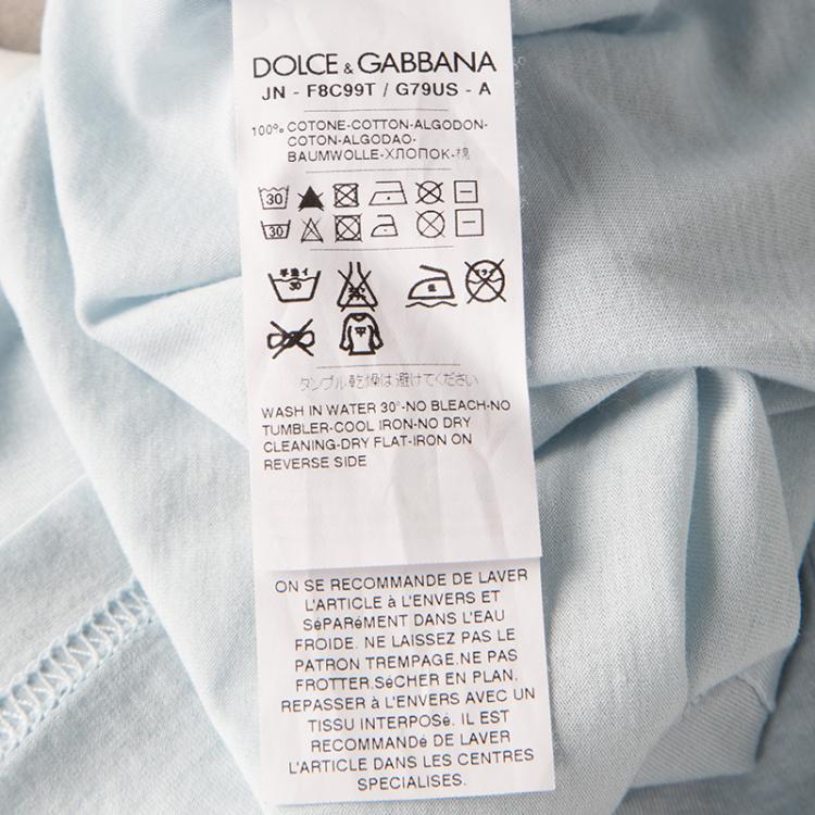 مملوكة مسبقًا Dolce and Gabbana Blue Marilyn Monroe Tank Top S