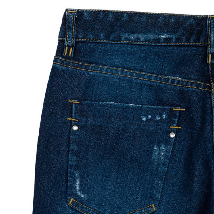 Pre Owned Dolce and Gabbana Denim Blue Jeans M