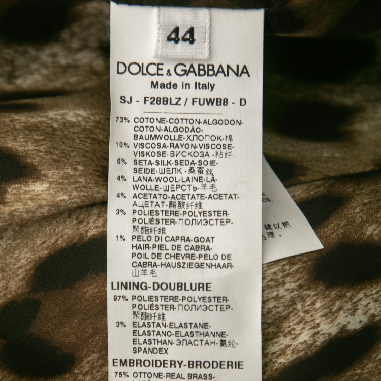 Pre Owned Dolce & Gabbana Black Corduroy Contras Contrast Trimmed Blazer M