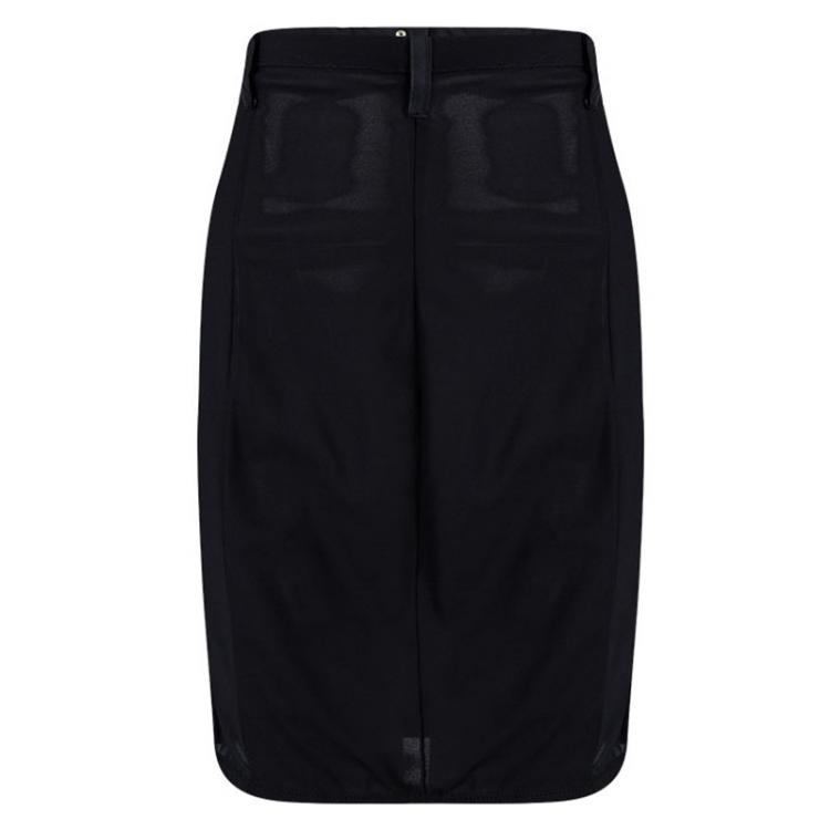 Pre Owned Dolce and Gabbana Vintage Black Bustier and Skirt Set L
