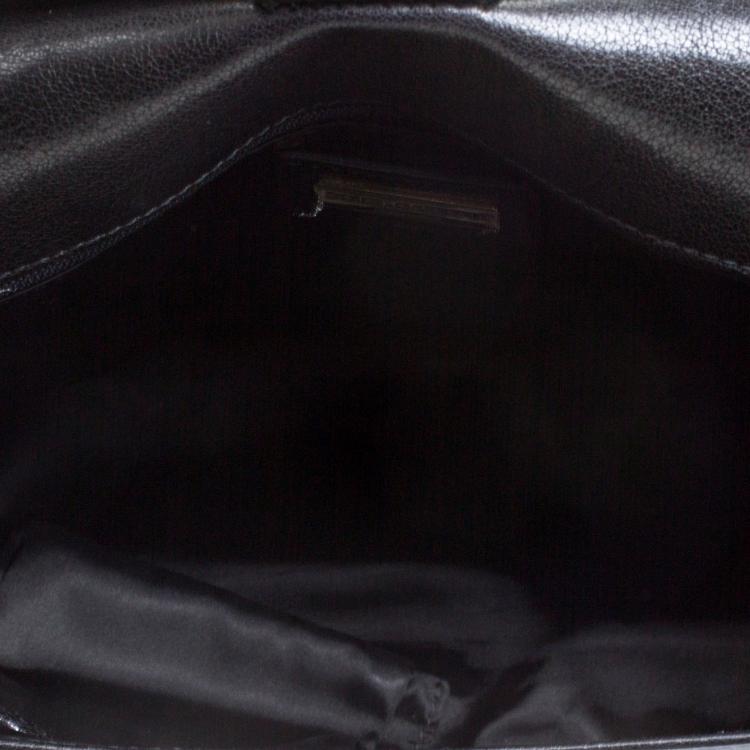 Pre Owned Dolce and Gabbana Leopard Print  Fabric Medium Miss Sicily Top Handle Bag
