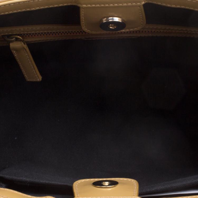 Pre Owned Dolce and Gabbana Pink/Brown Leopard Print Canvas Tote 
