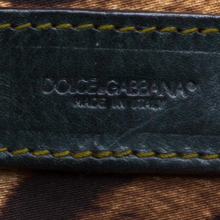 Pre Owned Dolce and Gabbana Multicolor Calf Hair Miss Easy Way Boston Bag