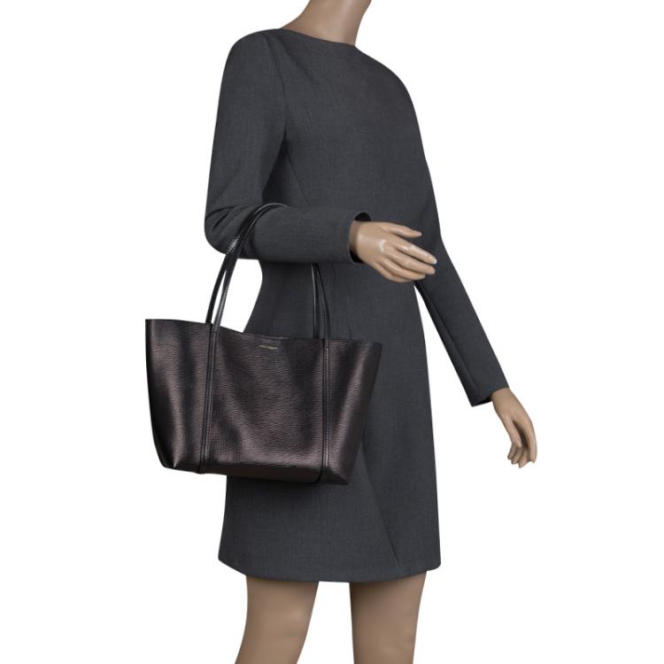 Pre Owned Dolce and  Gabbana Black Leather Tote