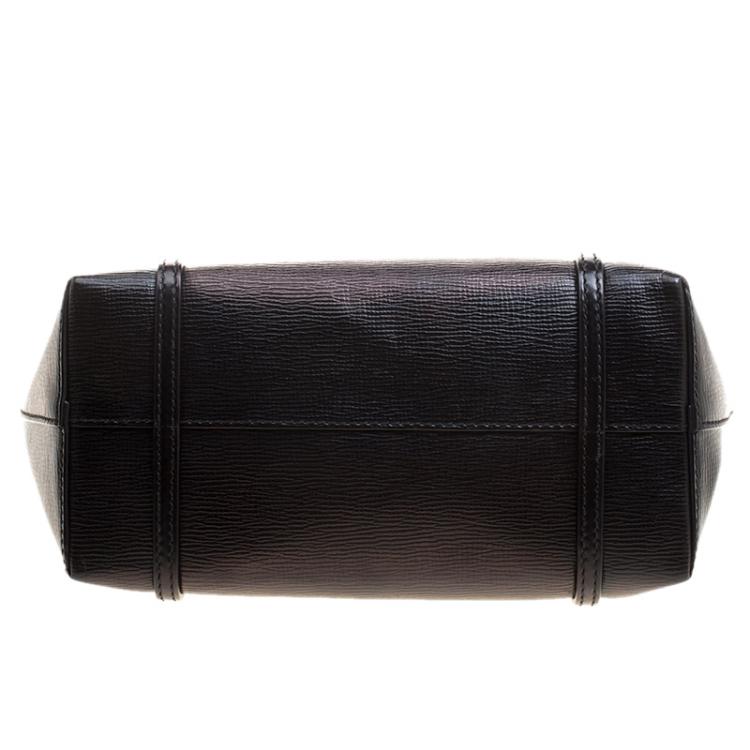 Pre Owned Dolce and  Gabbana Black Leather Tote