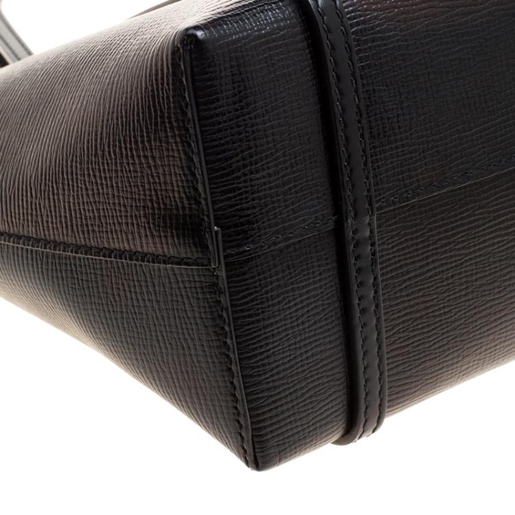 Pre Owned Dolce and  Gabbana Black Leather Tote