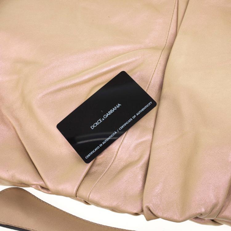 Pre Owned Dolce and Gabbana Miss Night and Day Hobo