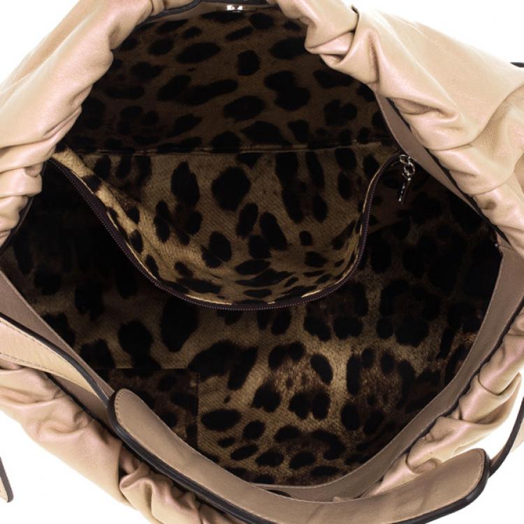 Pre Owned Dolce and Gabbana Miss Night and Day Hobo
