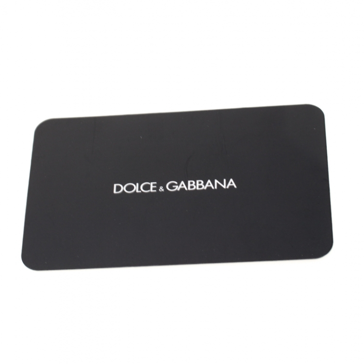 Pre Owned Dolce & Gabbana Green Leather Chain Clutch