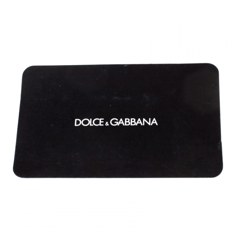Pre Owned Dolce and Gabbana Black Leather Miss Easy Way Boston Bag