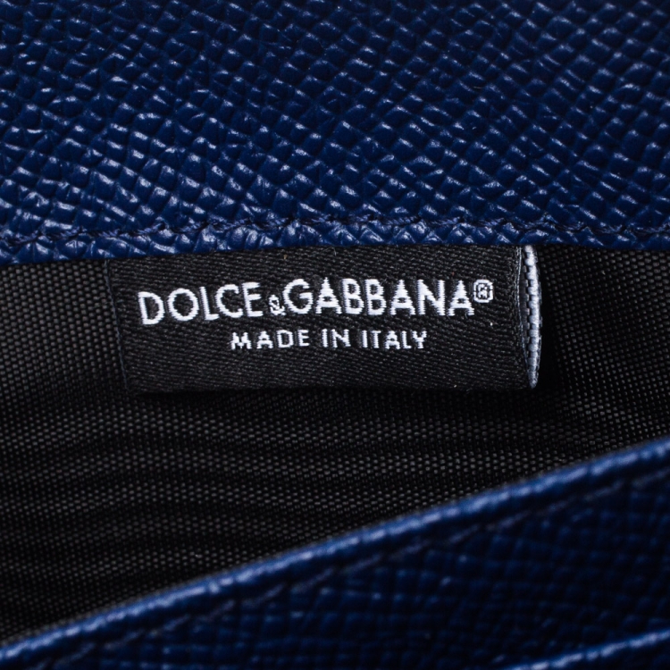 Pre Owned Dolce and Gabbana Multicolor Majolica Printed Leather Zip Around Wallet