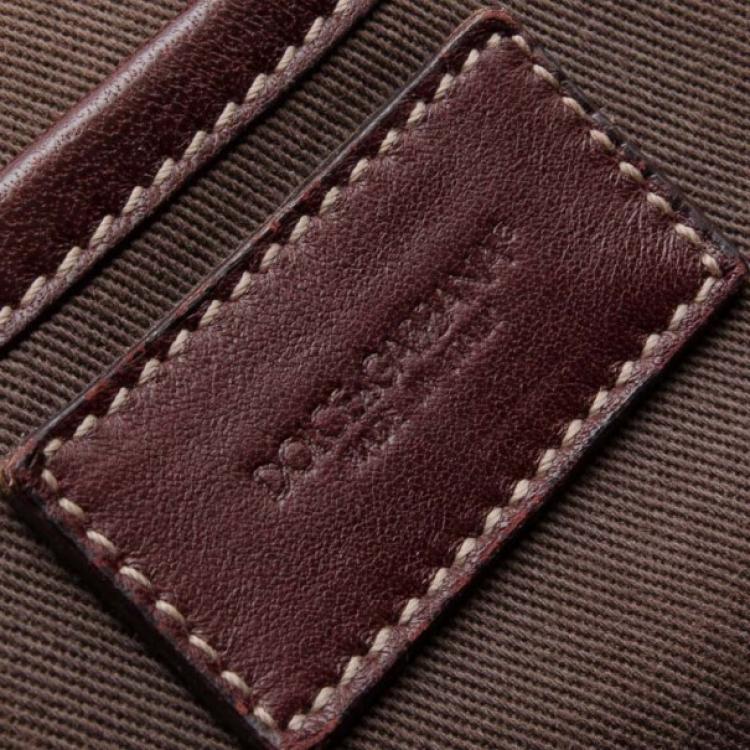 Pre Owned Dolce and Gabanna Leopard Satin 'Miss Easy Way' Mini Boston Bag