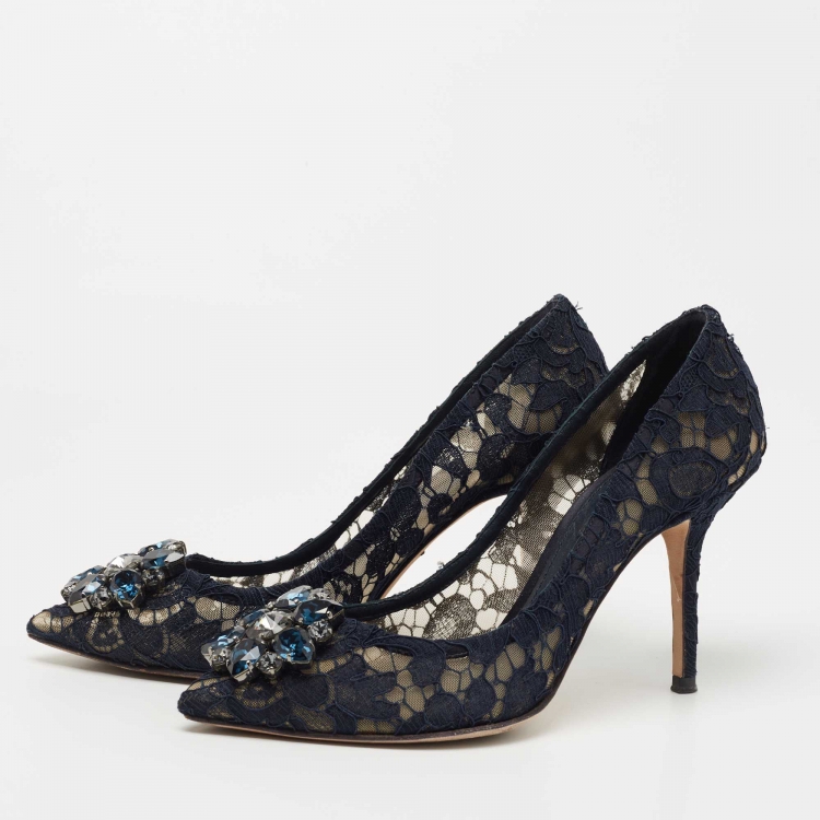 Dolce and clearance gabbana lace heels