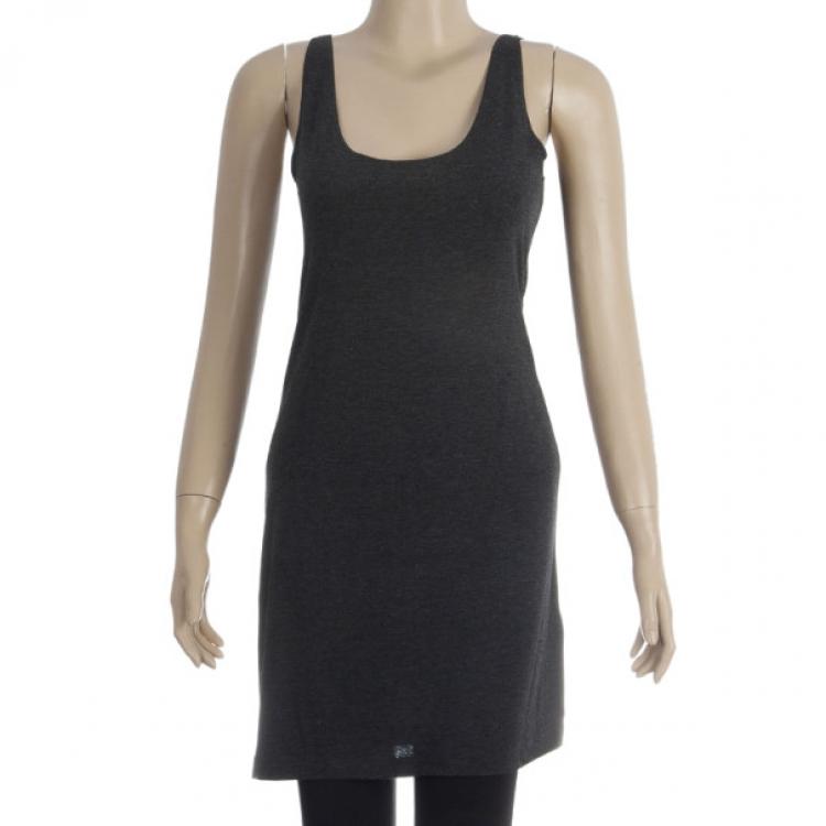 Pre Owned Donna Karan Charcoal Vest S