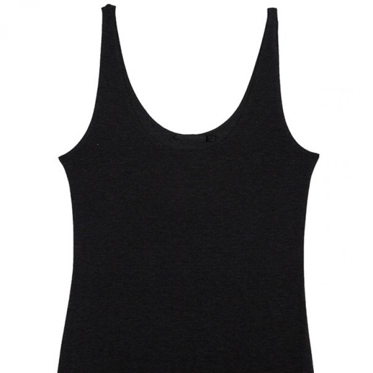 Pre Owned Donna Karan Charcoal Vest S