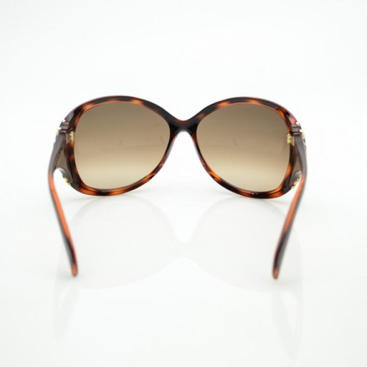 Pre Owned Emilio Pucci Tortoise EP699S Sunglasses