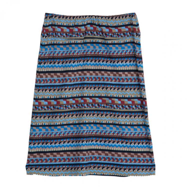 مملوكة مسبقًا Emilio Pucci Printed Set M