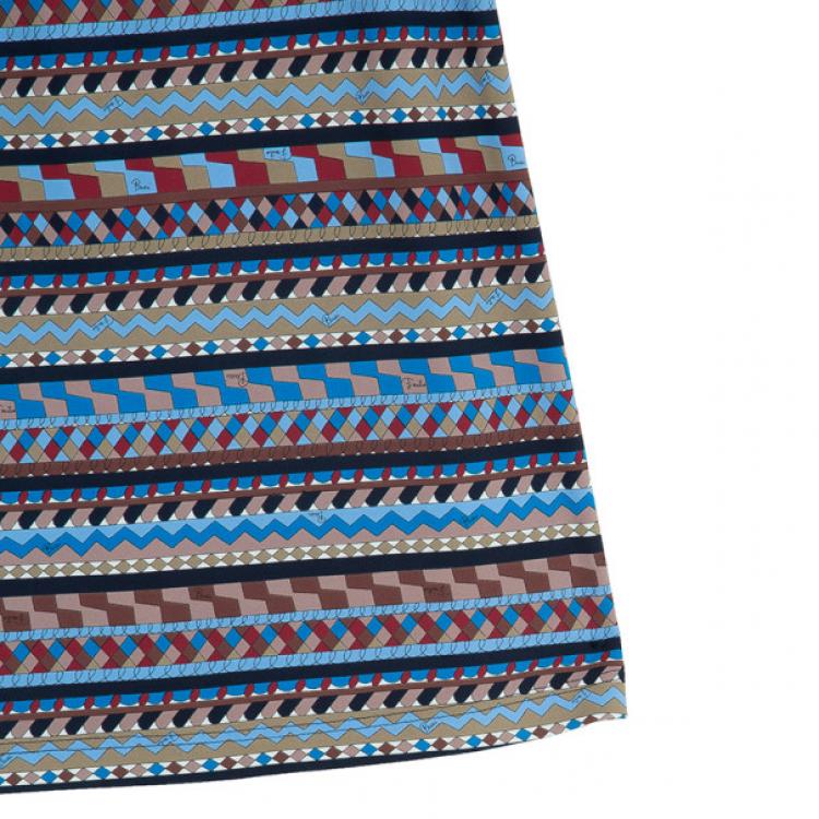 مملوكة مسبقًا Emilio Pucci Printed Set M
