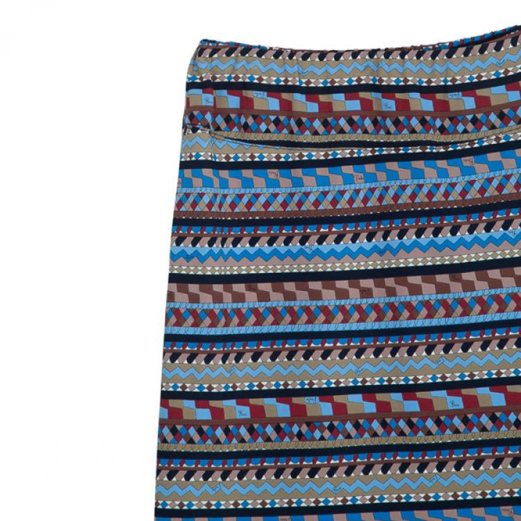 مملوكة مسبقًا Emilio Pucci Printed Set M