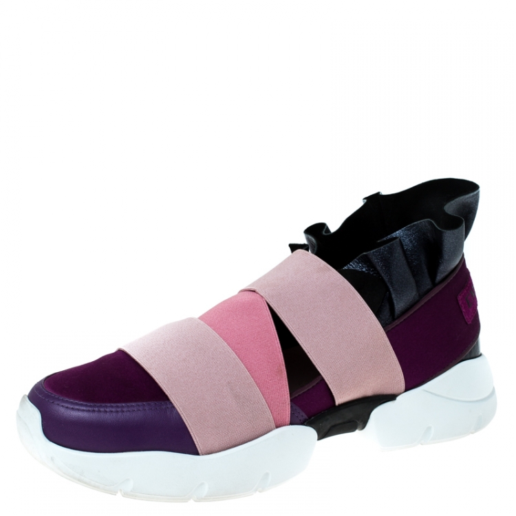 EMILIO PUCCI: crib shoes with print - Multicolor  Emilio Pucci shoes  9Q0506G0035 online at