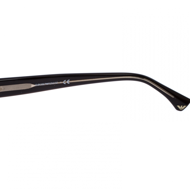 Pre Owned Emporio Armani Brown Gradient EA4031 Square Sunglasses