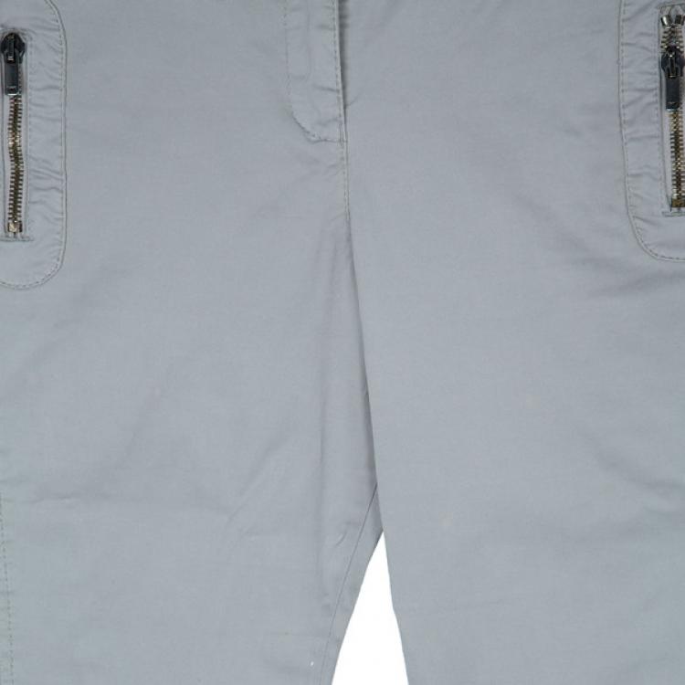 Pre Owned Emporio Armani Sand Trousers M