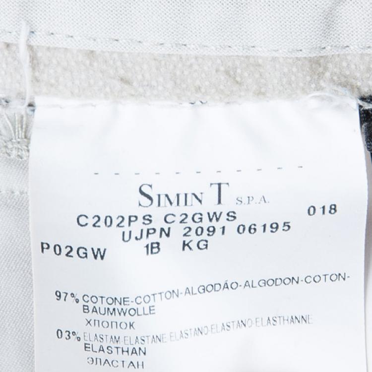 Pre Owned Emporio Armani Sand Trousers M