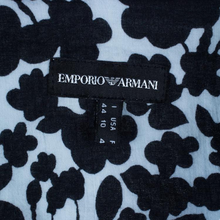 Pre Owned Emporio Armani Button Down Casual Shirt M