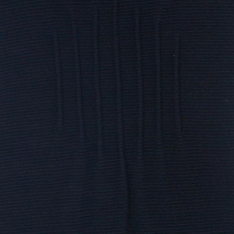 Pre Owned Emporio Armani Fitted Ruffle Hem Dress S