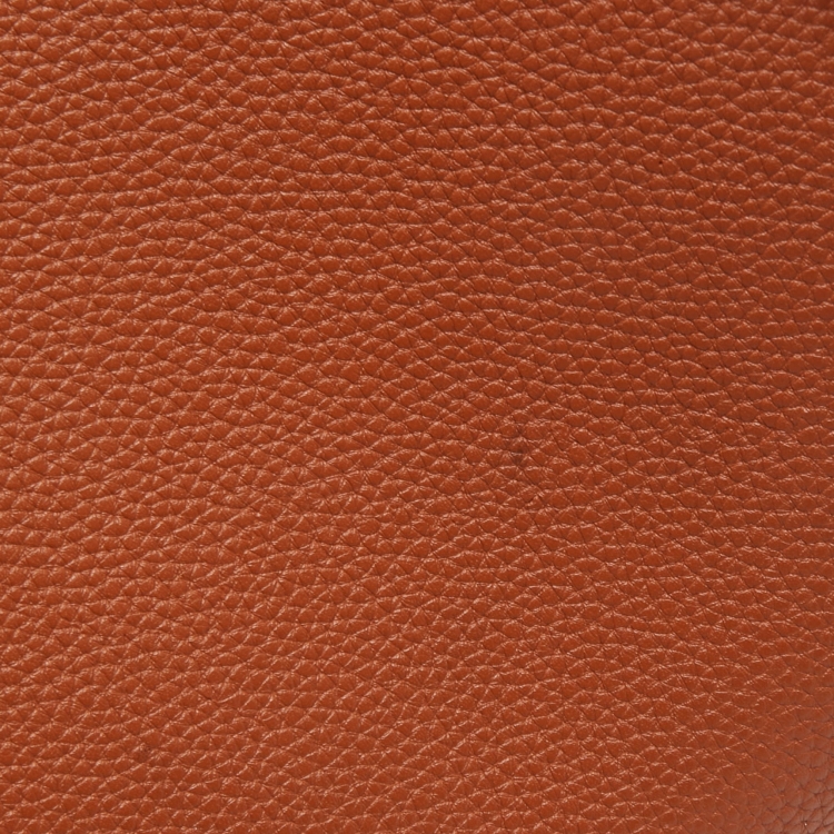 Pre Owned Emporio Armani Brown Leather MyEA Tote